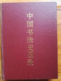 中国书法史图录(1989年12月一版一印)
