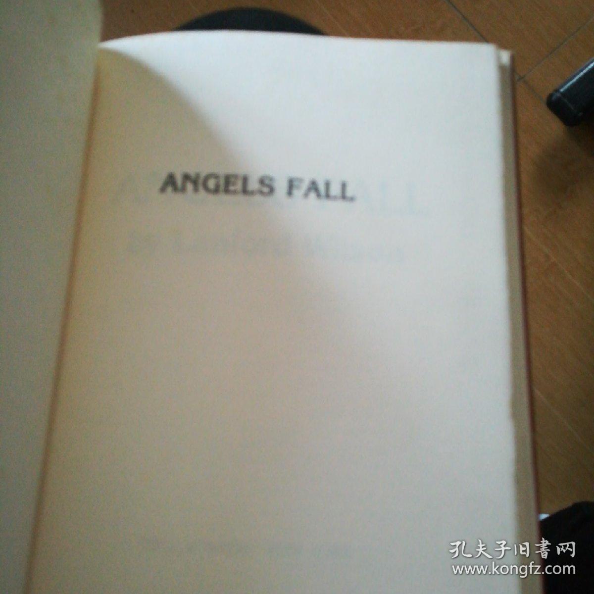ANGELS FALL 【天使倒下了】【32开精装】【英文原版书】，