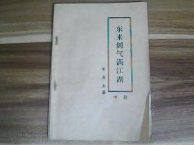 东来剑气满江湖（上集·中集）