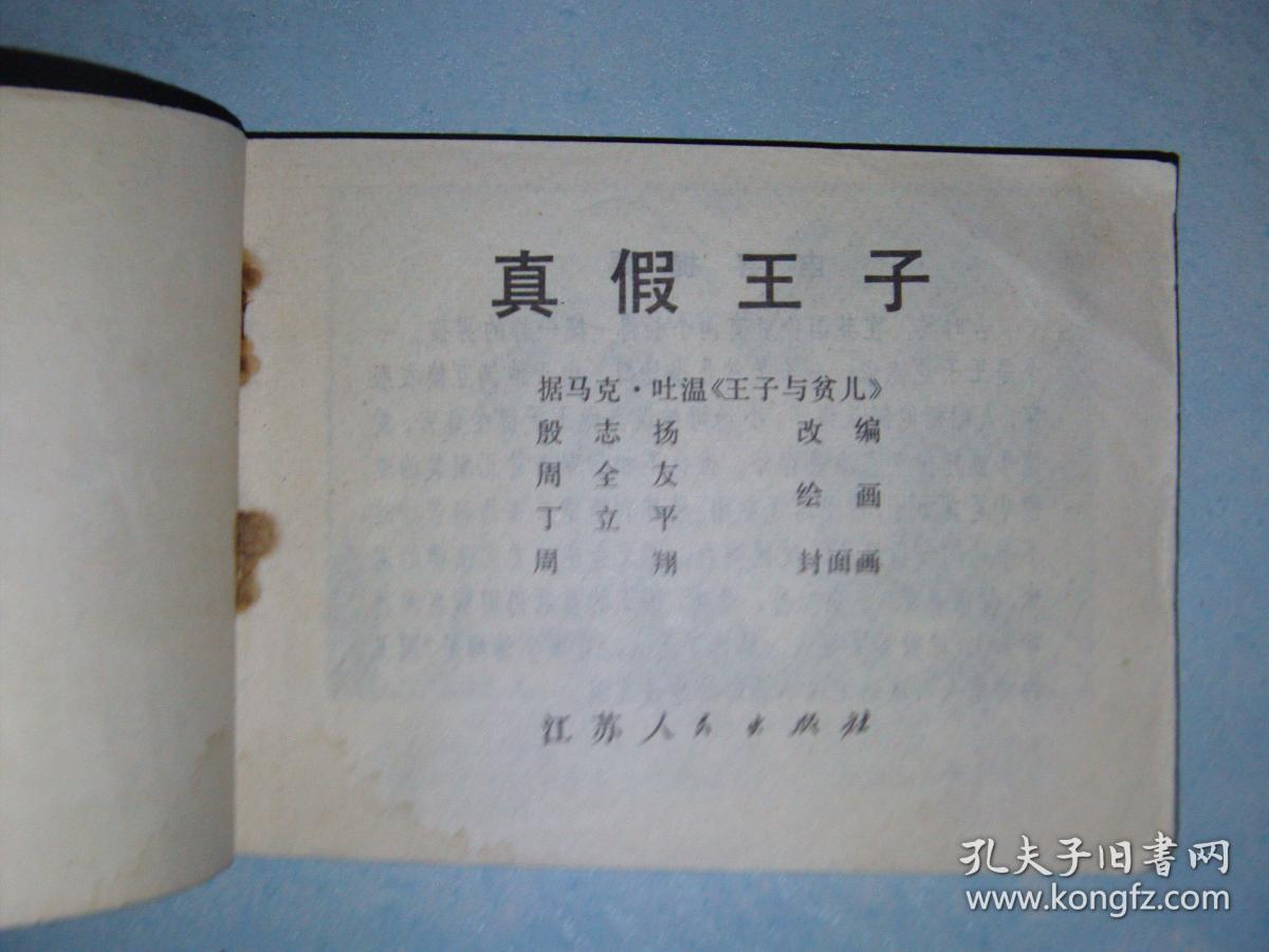 真假王子 江苏版