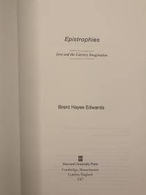 Epistrophies: Jazz and the Literary Imagination（进口原版，国内现货）