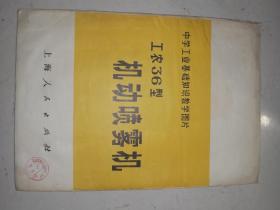 工农36型机动喷雾机·中学工业基础知识教学图片