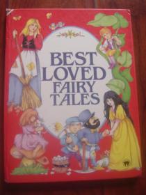 (英文原版、12开绘本）BEST LOVED FAIRY TALES 童话故事集（白雪公主、灰姑娘、拇指姑娘杰克与豆茎四篇）