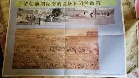 3清朝前期经济的发展和闭关政策（中国历史教学挂图 第三册）