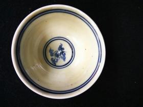 绝版老货 民国仿明代青花瓷碗 景德镇老瓷器（包老）古玩收藏摆Q1Q
