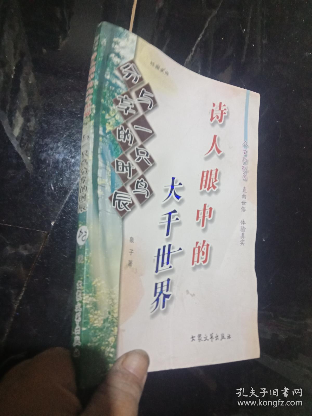 诗人眼中的大千世界 --- 与一只鸟分享的时辰