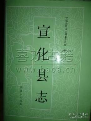 宣化县志 河北人民出版社 1993版 正版