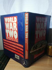 WORLD WAR TWO CHRONOLOGICAL ATLAS  29.8X23CM   有签名