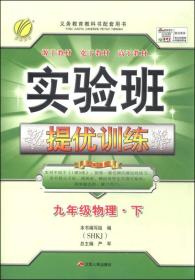 实验班提优训练 物理 9年级下 SHKJ 沪科版 2024