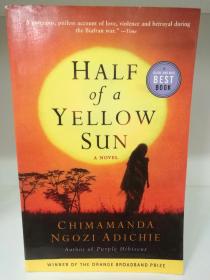 Half of a Yellow Sun by Chimamanda Ngozi Adichie (Vintage 2007年版) （非洲/尼日利亚文学）英文原版书