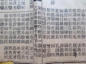 民国乙亥(1935年)广东【东粤联集】开建维骚吟社第一场征联揭晓(单张)-【有抗日内容】