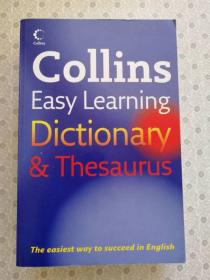 Collins Easy Learning Dictionary  & Thesaurus 柯林斯英语辞典 & 类语词典