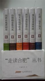 走读合肥丛书 【全套六册】未拆封   诗情画意蕴风流 长湖一望水如天 黛瓦重重城四畔 梵音袅袅绕青山 俊采星驰话沧桑创新高地满园春 包邮