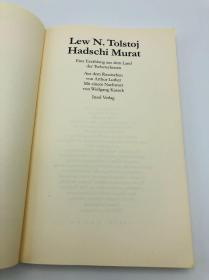 Lew N. Tolstoj: Hadschi Murat -- Eine Erzählung aus dem Land der Tschetschenen 德文原版 -《列夫·托尔斯泰：哈吉·穆拉特——车臣人的故事》