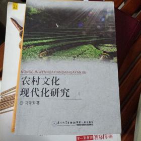 农村文化现代化研究(库存书)只印1000册～马仙王著