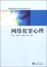 全国网络安全与执法专业丛书：网络犯罪心理