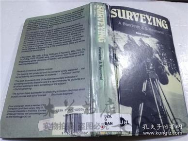 原版英法德意等外文书SURVEYING A Bannister&S Raymond Fifth edition Pitman  1984年 大32开硬精装