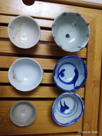 小酒盅         大中小酒盅标本