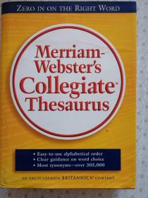Merriam-Webster's Collegiate Thesaurus 英语进口原版