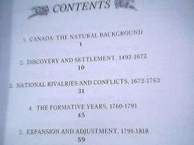 CANADA An Outine History （1492---1984）.