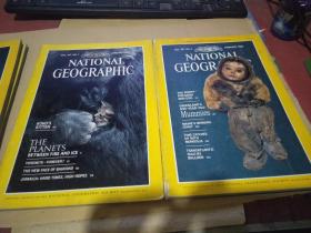 NATIONAL GEOGRAPHIC：美国国家地理英文版1985年共九本