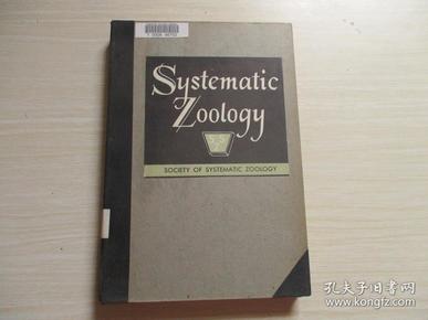 SYSTEMATIC ZOOLOGY 1952.1-4合订本【018】