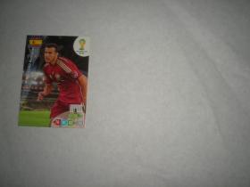 帕尼尼 panini 游戏版 2014年世界杯 球星卡  西班牙 佩德罗