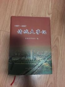 诸城大事记1987-2007