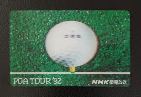 立体塑料硬卡：《高尔夫球》11*7（cm），厚1.1mm