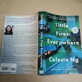 小小小小的火 英文原版 Celeste Ng 无声告白作者伍绮诗 Little Fires Everywhere