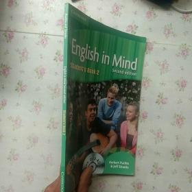 English in Mind Level 2 Student's Book with DVD-ROM【内页有笔记 不影响阅读 附盘】现货