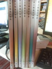 北京工程造价信息2015年6.7.8.9.10.11.12期（共7本合售）