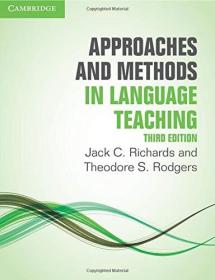 现货 Approaches and Methods in Language Teaching 语言教学的流派（第3版）英文原版 Jack C. Richards