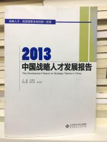 2013中国战略人才发展报告