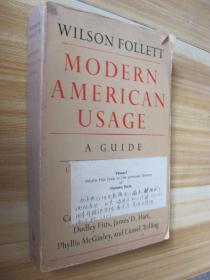 MODERN AMERICAN USAGE  A Guide