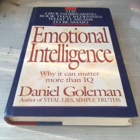 Emotional intelligence why it can matter more than IQ on emotional intelligence 情商 英文原版 精装