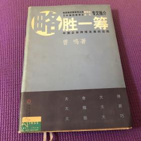 略胜一筹：中国企业持续发展的出路