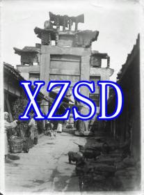 三氏贞操坊 四川，内江旌表张恺妻陈氏张德妻黄氏张相妻喻氏（翻拍）