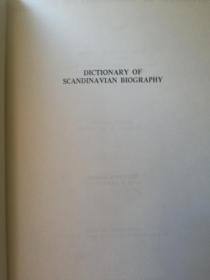 dictionary of scandinavian  biography