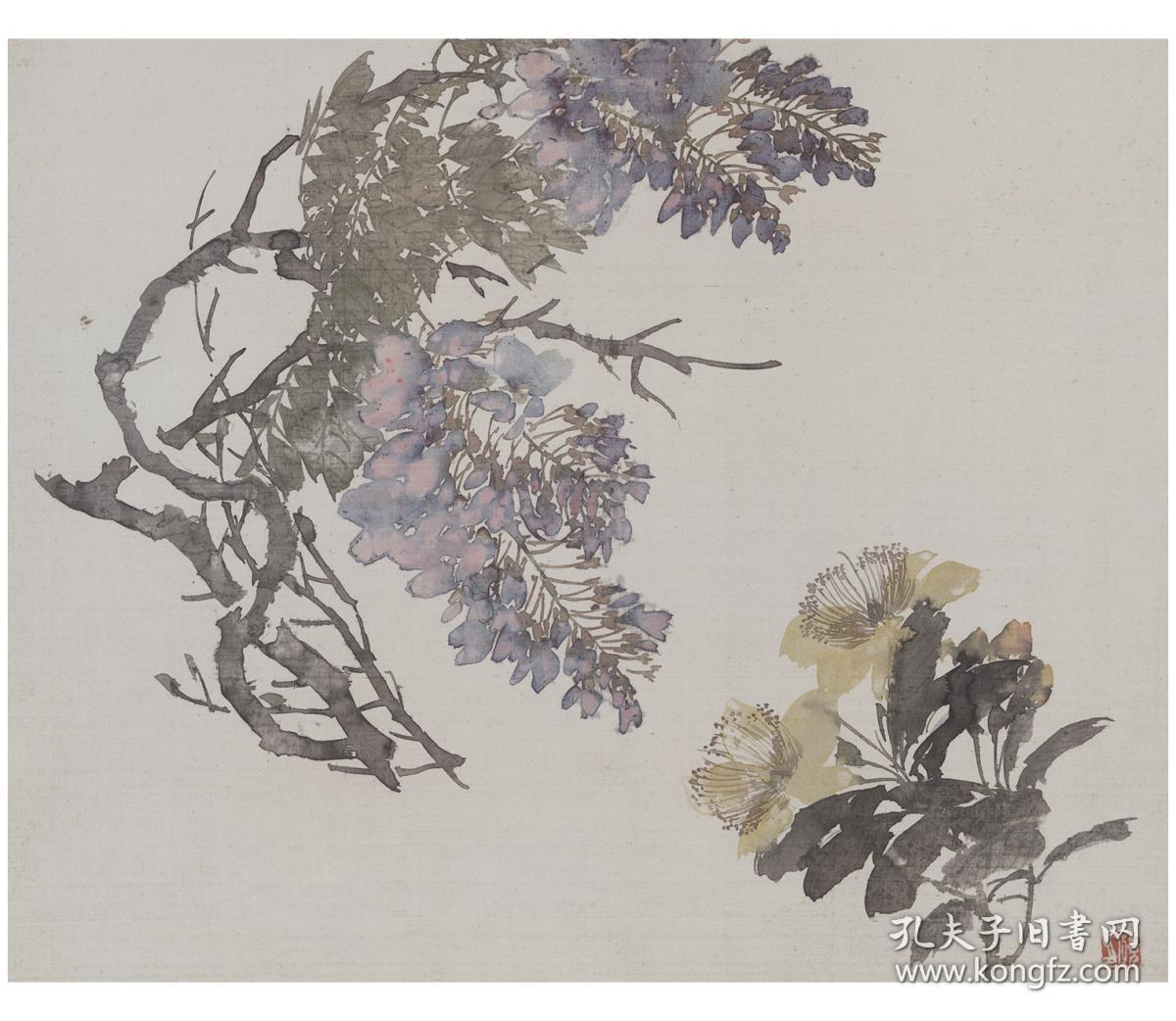 中国好丹青大师册页精品复制任伯年