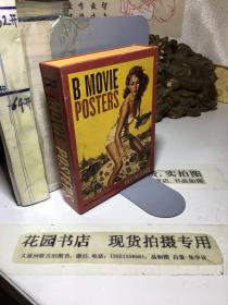 英文海报明信片  老版经典电影海报 b movie posters   the museum of moderrn art  盒装50张全