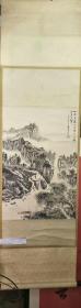 老三国连环画家凌涛诗意山水！保真！