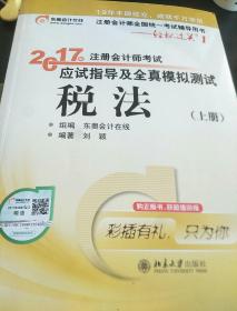 2017年注册会计师考试应试指导及全真模拟测试》：税法上册