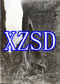 悬崖民居，中国四川，大约1900-1920年（翻拍）