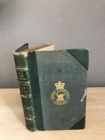 1863年英文书  Annals of the Nineteenth Century  12.5*18.5cm  339页
