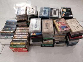 下乡收八九十年代  磁带110盘  保存完整  都能正常使用fj 通走 运费自理