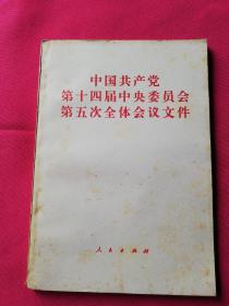 中国共产党第十四届中央委员会第五次全体会议文件