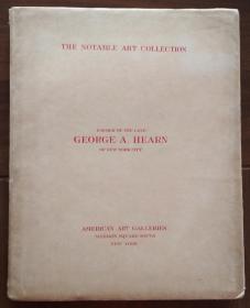 The Notable art collection  formed by the late george a.hearn of new york city 1918年美国艺术协会拍卖 george a.hearn藏品 器物专拍，含有中国瓷器