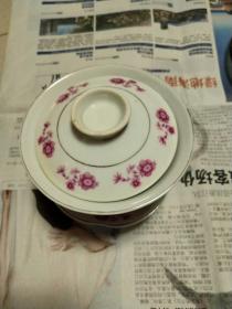 时期盖杯，全品，老茶杯