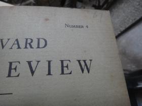 古老的经典期刊 Harvard Law Review哈佛法学评论  1937年-1938年 第1.2.3.4.5.6.7.8 号 八册合订本（分两册合订） 厚册